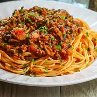 Spaghetti Bolognaise Chicken or Beef